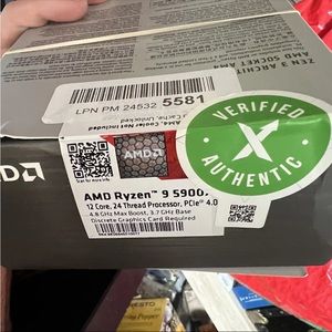 AMD - Ryzen 9 5900X 4th Gen 12-core, 24-threads Unlocked Desktop Processor Wi...